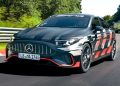 Mercedes-AMG CLA45 elettrica, record al Nürburgring
