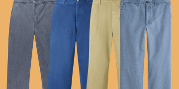 Chino scoloriti e sfrangiati, l’eleganza diventa vissuta