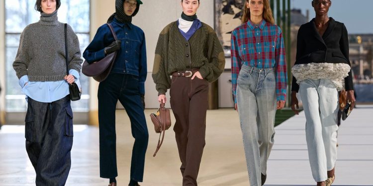 Jeans autunno 2026: tornano vita alta e tagli sartoriali